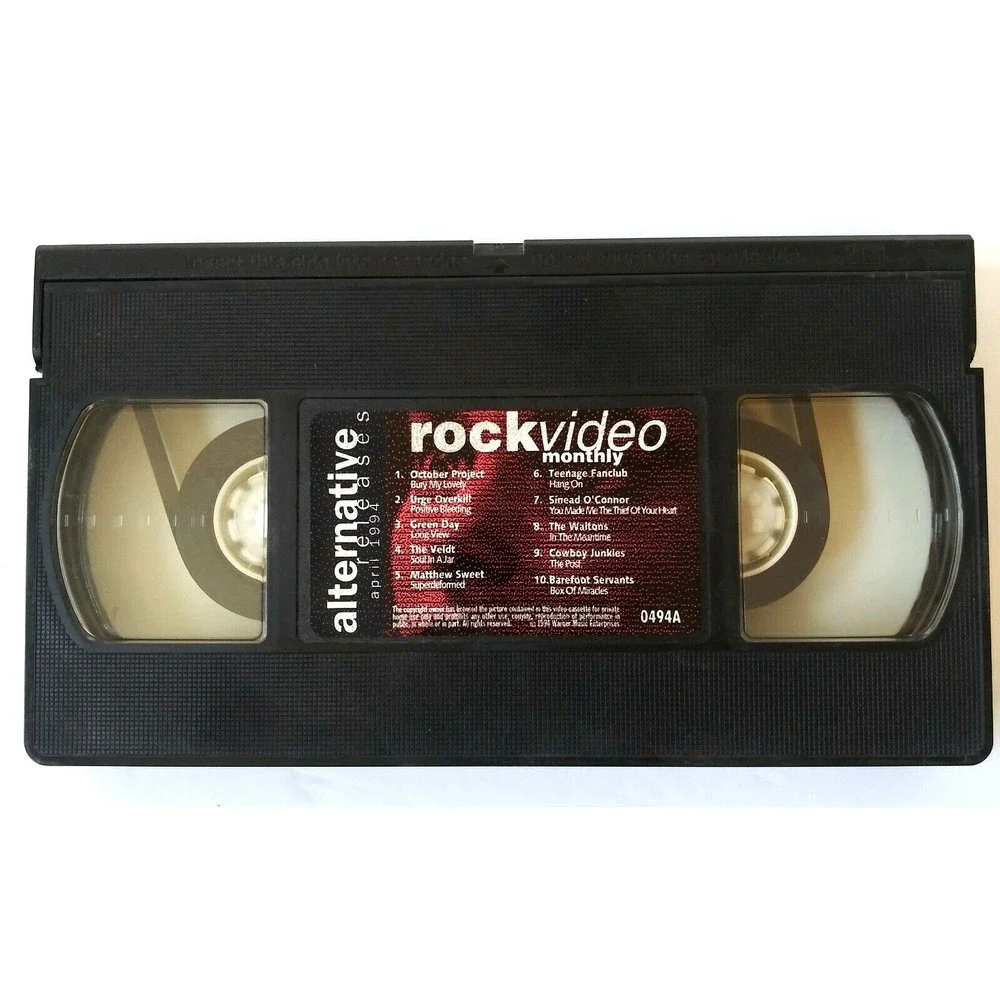 Rock Video Monthly Alternative Releases April 1995 VHS - Picture 4 of 11